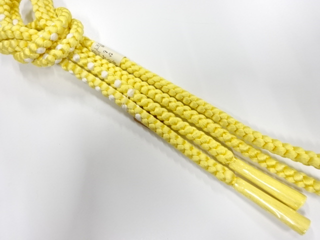 未使用品　正絹　手組帯締め